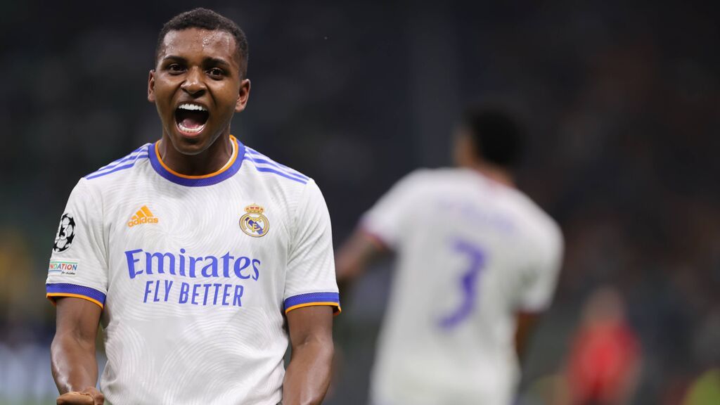Rodrygo marcó el gol de la victoria del Real Madrid.