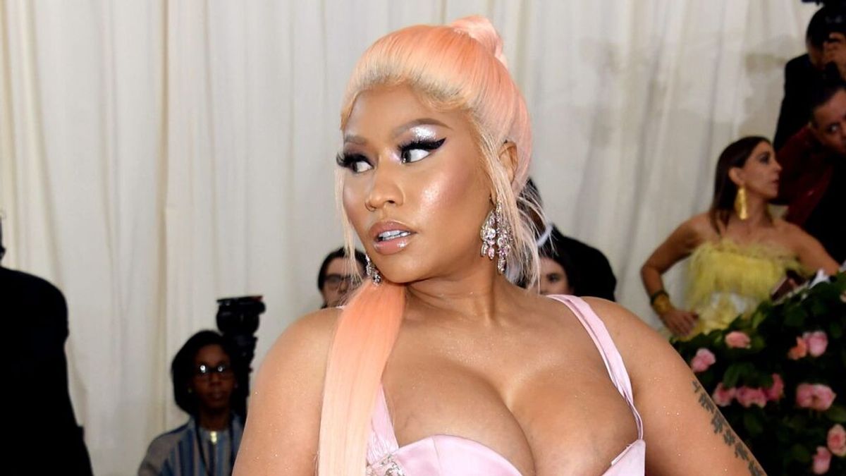 Nicki Minaj no ha querido vacunarse ni para asistir a la Gala MET: "Un amigo se la puso y se quedó impotente"