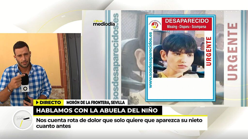 La abuela paterna del menor desaparecido en Morón: “No creo que la madre le haya hecho nada”