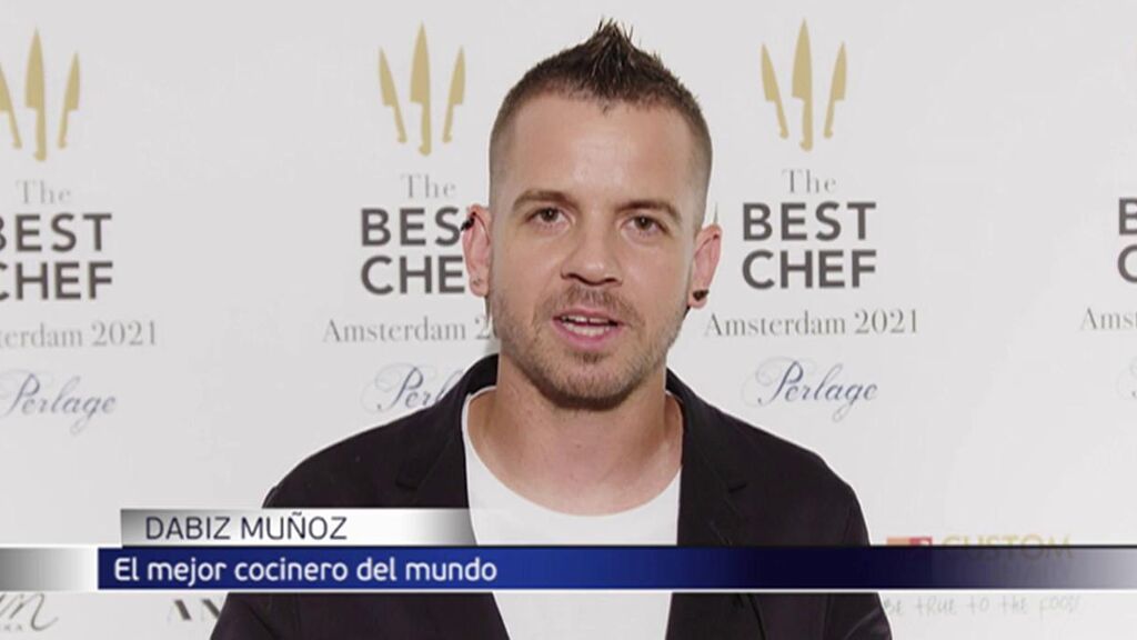Dabiz Muñoz, premiado como mejor chef del año