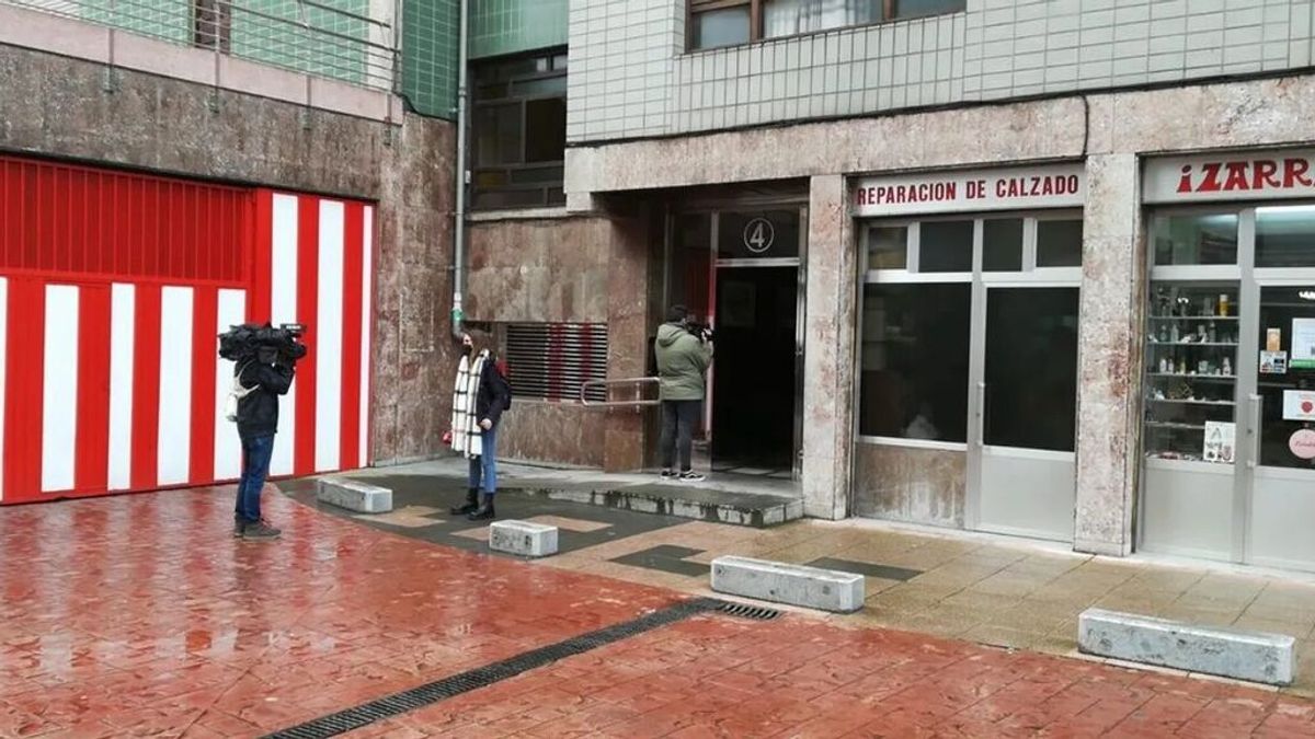 Portal de Santutxu donde se produjo el brote Portal de Santutxu donde se produjo el brote