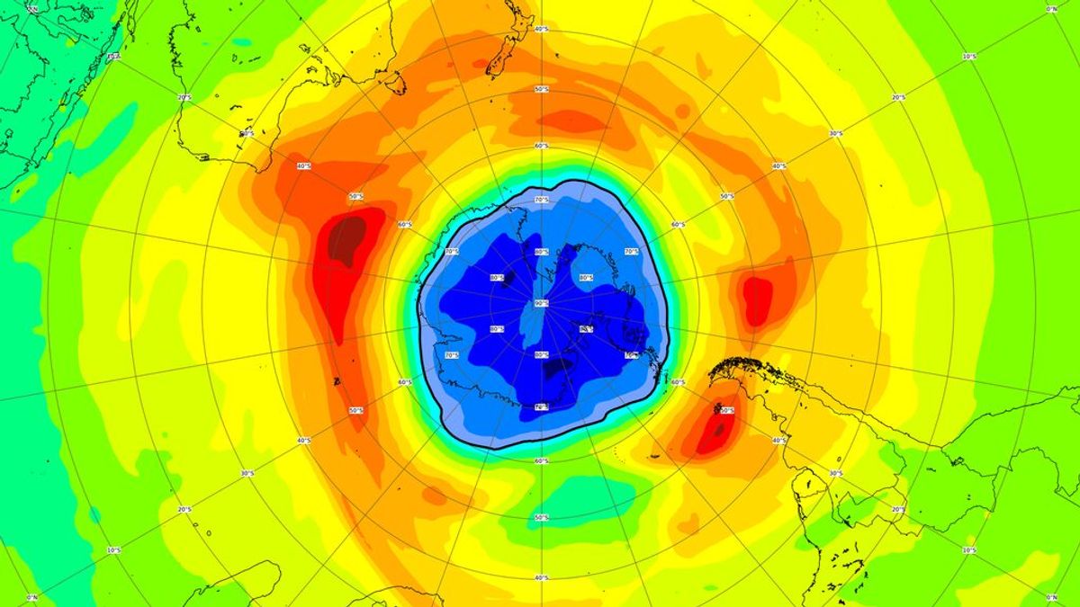 El agujero en la capa de ozono es más grande que la Antártida: ¿cómo ha crecido tanto?
