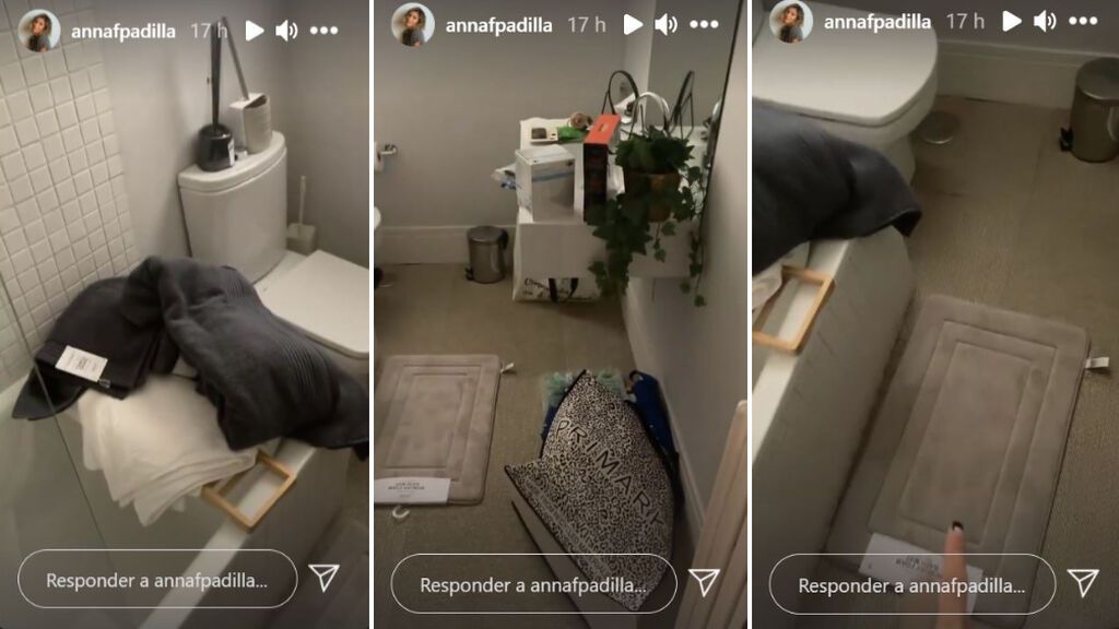 Los primeros detalles del baño de la nueva casa de Anna Ferrer Padilla