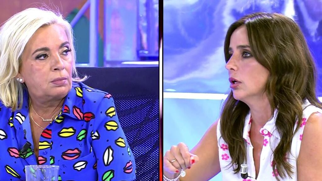Borrego se enfrenta a Alcayde para defender el honor de María Teresa Campos: “Mi madre no ha mentido jamás, ¿te queda claro?”