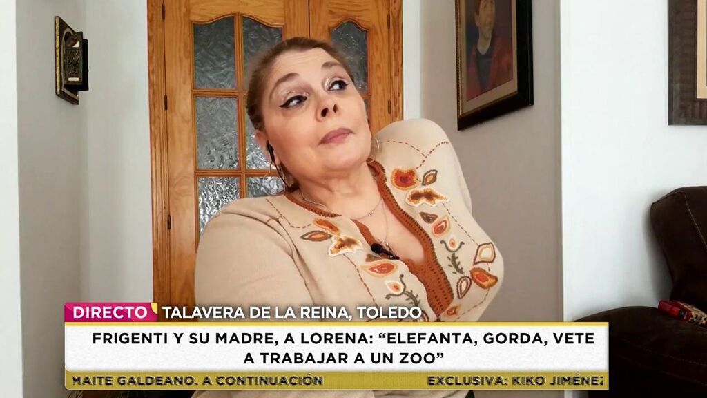Marisa pide perdón a Lorena Edo