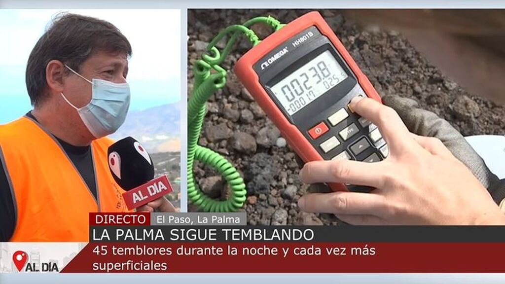 La Palma sigue temblando: 45 terremotos se registran en la última noche