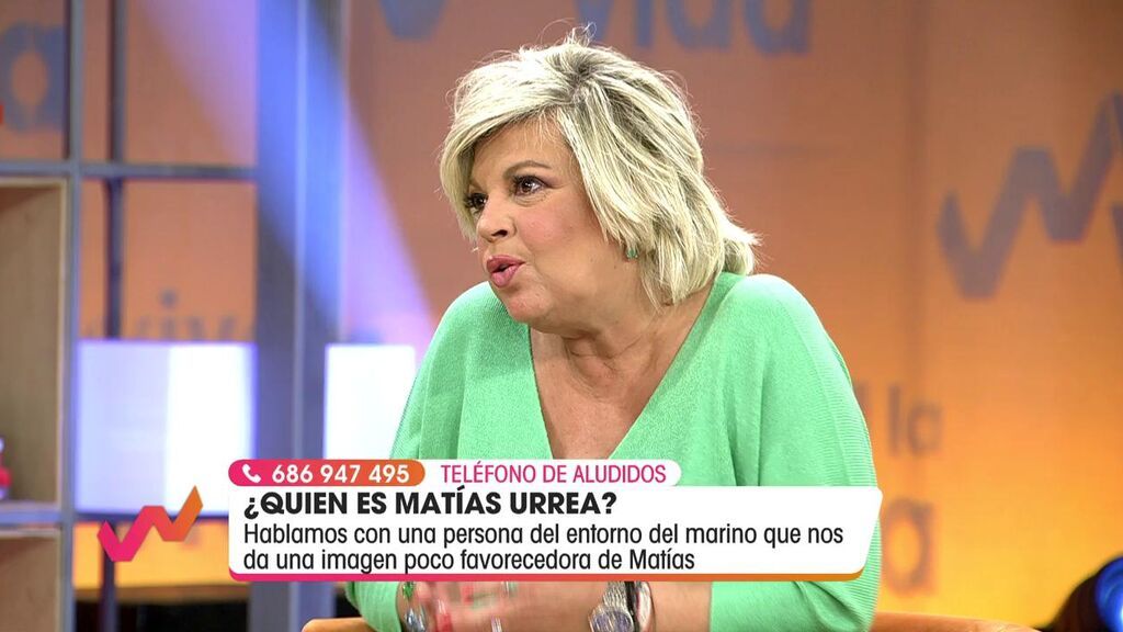 Terelu Campos explica el motivo del plantón de Matías Urrea