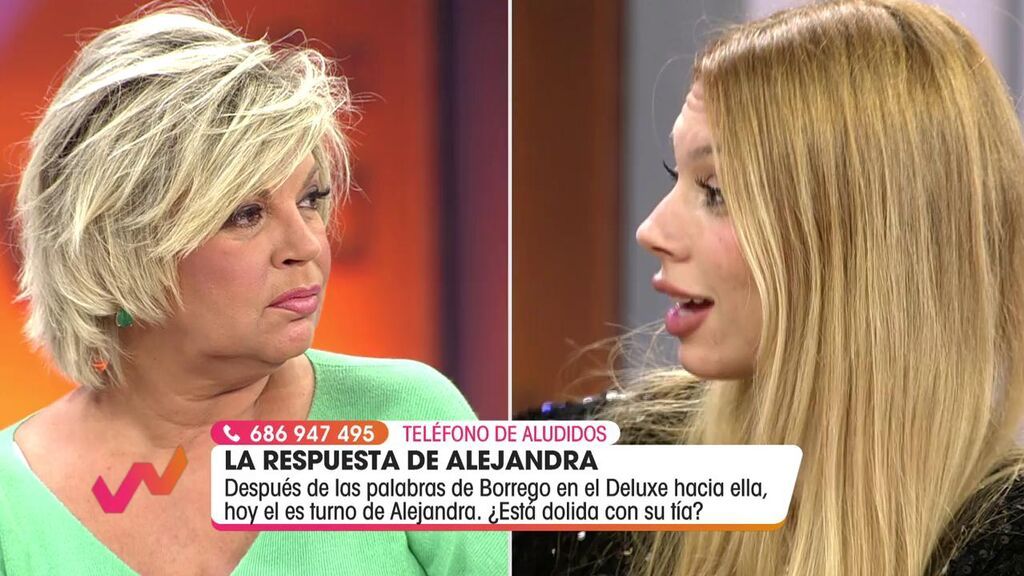 Alejandra Rubio explica el origen de su conflicto con Carmen Borrego