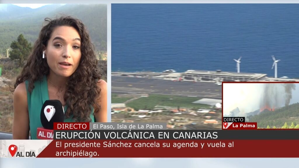 El temor de los vecinos de La Palma ante la erupción del volcán