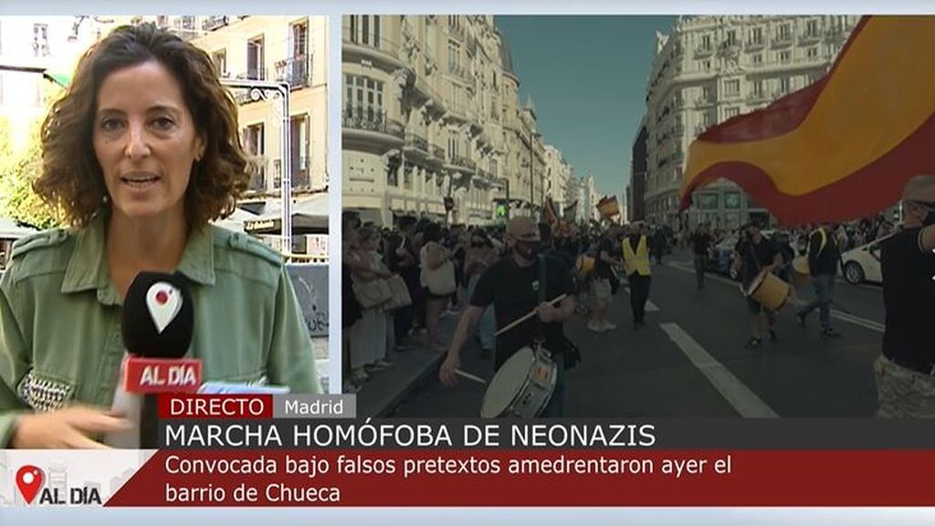 Marcha homófoba de neonazis por Chueca: ¿Debería haber intervenido la Policía en la concentración?