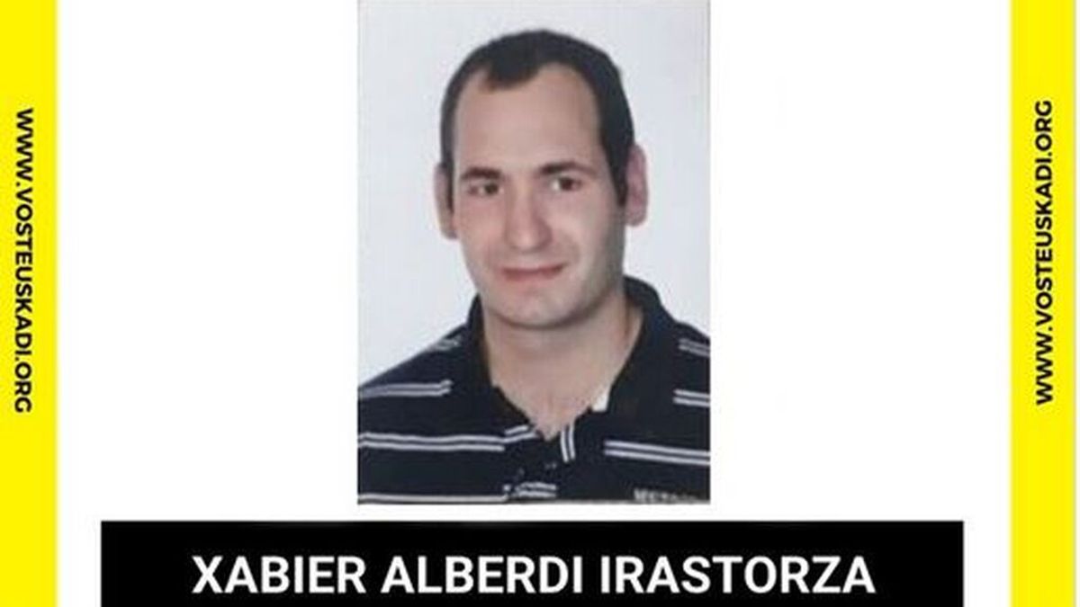 Sexto día de búsqueda de Xabier Alberdi: localizan la moto y la mochila en un monte de Berrobi