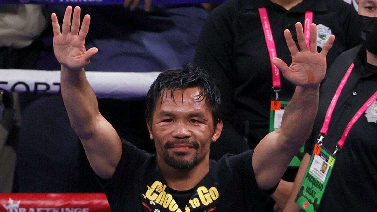 El boxeador Manny Pacquiao anuncia su candidatura a la Presidencia de Filipinas El boxeador Manny Pacquiao anuncia su candidatura a la Presidencia de Filipinas