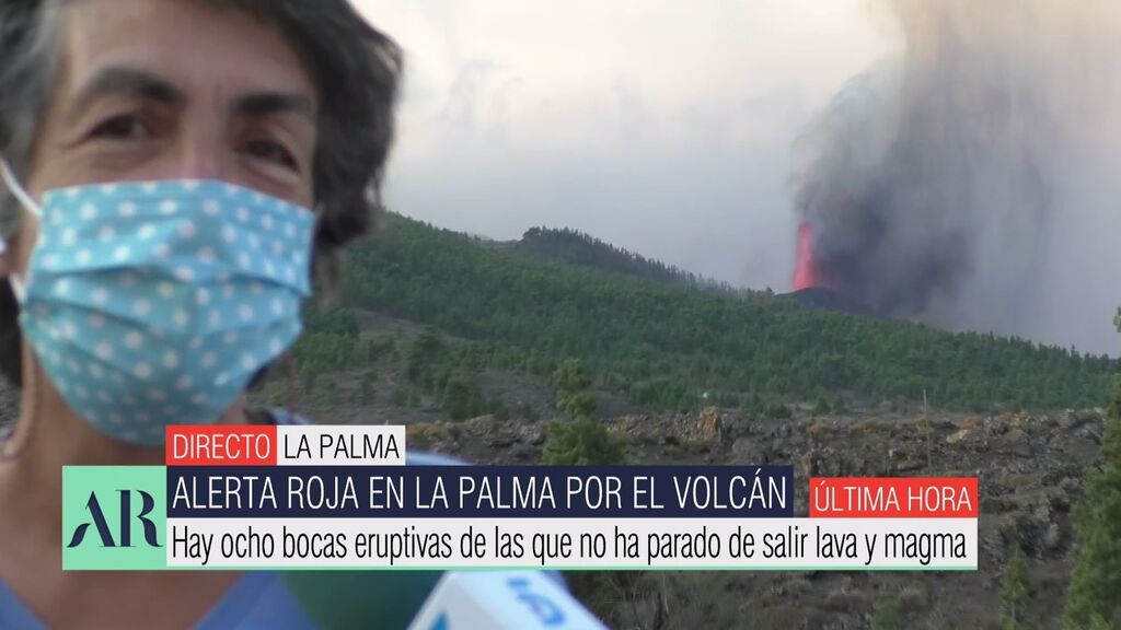 Una vecina de La Palma detalla los sonidos más terroríficos del volcán: "Escucho el ruido y da miedo, es un rugido constante..."