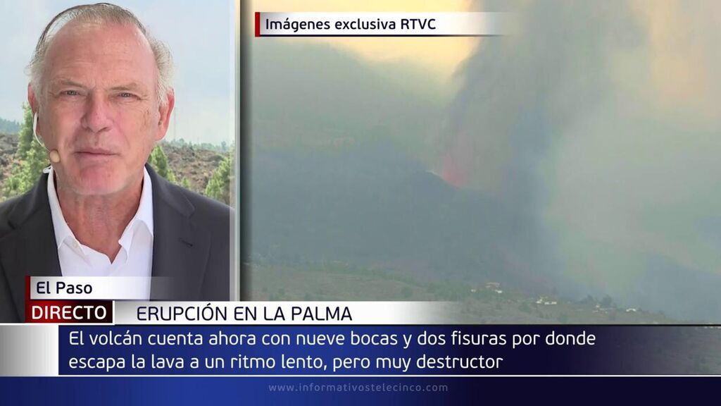 Piqueras en La Palma pide civismos y advierte de las 20.000 toneladas de dióxido de azufre en el aire