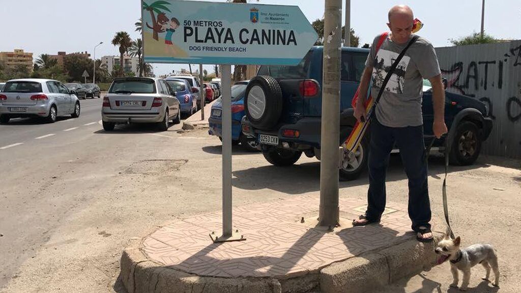 Vicente y george playa