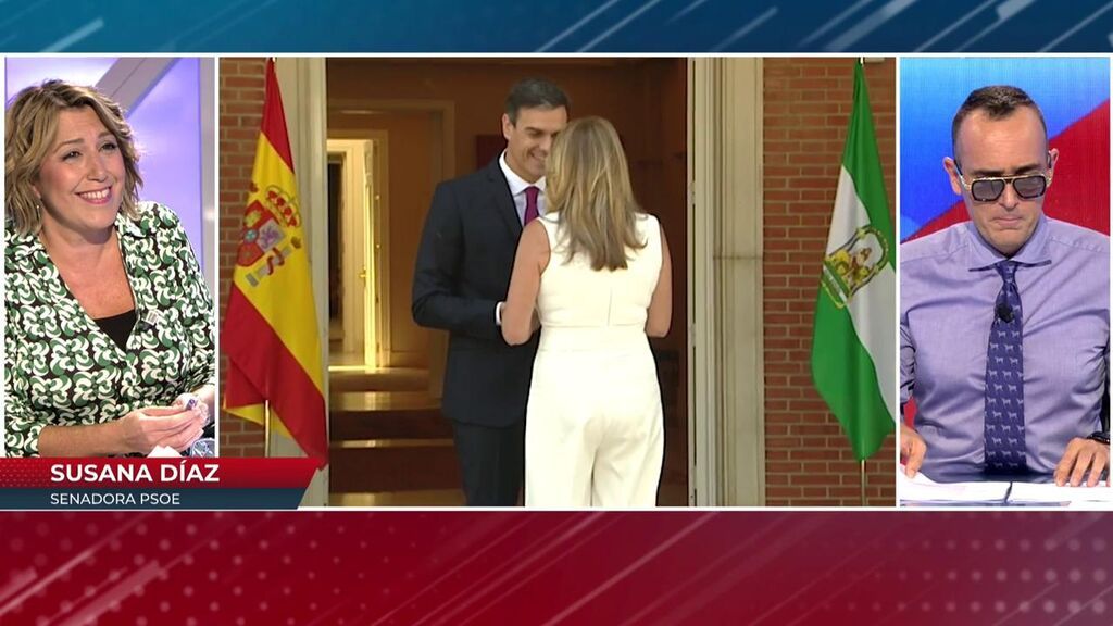 Susana Díaz habla de su enfrentamiento con Pedro Sánchez