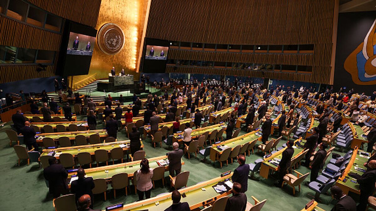 Los líderes mundiales por fin se ven las caras en la ONU tras la pandemia Los líderes mundiales por fin se ven las caras en la ONU tras la pandemia