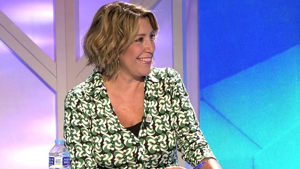Susana Díaz se estrena en ‘TEM’ con 'pullita' al PP