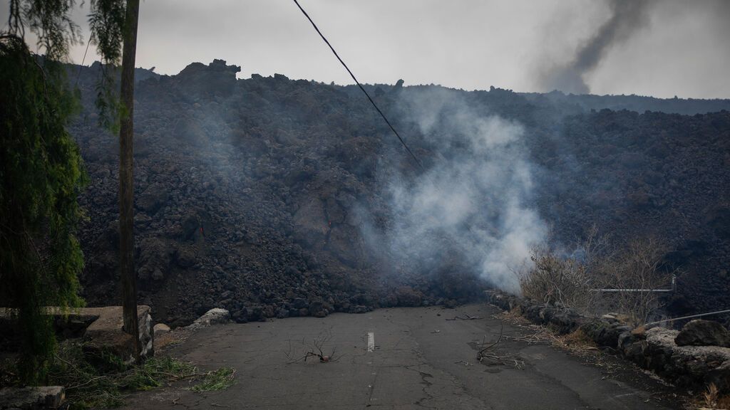 La lava de la erupción llega a Todoque