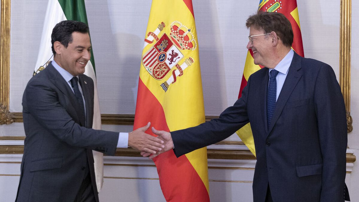 Andalucía y Comunidad Valenciana piden un "fondo compensatorio" mientras se reforma el sistema de financiación Andalucía y Comunidad Valenciana piden un "fondo compensatorio" mientras se reforma el sistema de financiación