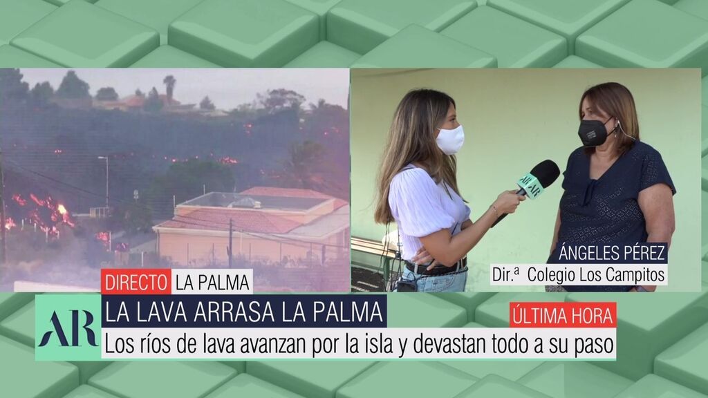El desconsuelo de la directora de un colegio en La Palma: “Tengo 23 alumnos y la mayoría lo han perdido todo”