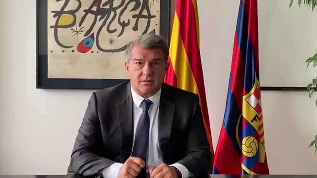 Laporta manda un mensaje tranquilizador a la afición: "Sabemos lo que tenemos que hacer y lo arreglaremos"