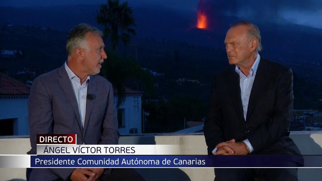 Entrevista Pedro Piqueras a Ángel Víctor Torres, el Presidente de la Comunidad Autónoma de Canarias