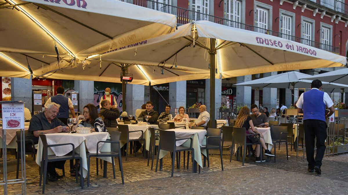 Terraza en el centro de Madrid Terraza en el centro de Madrid