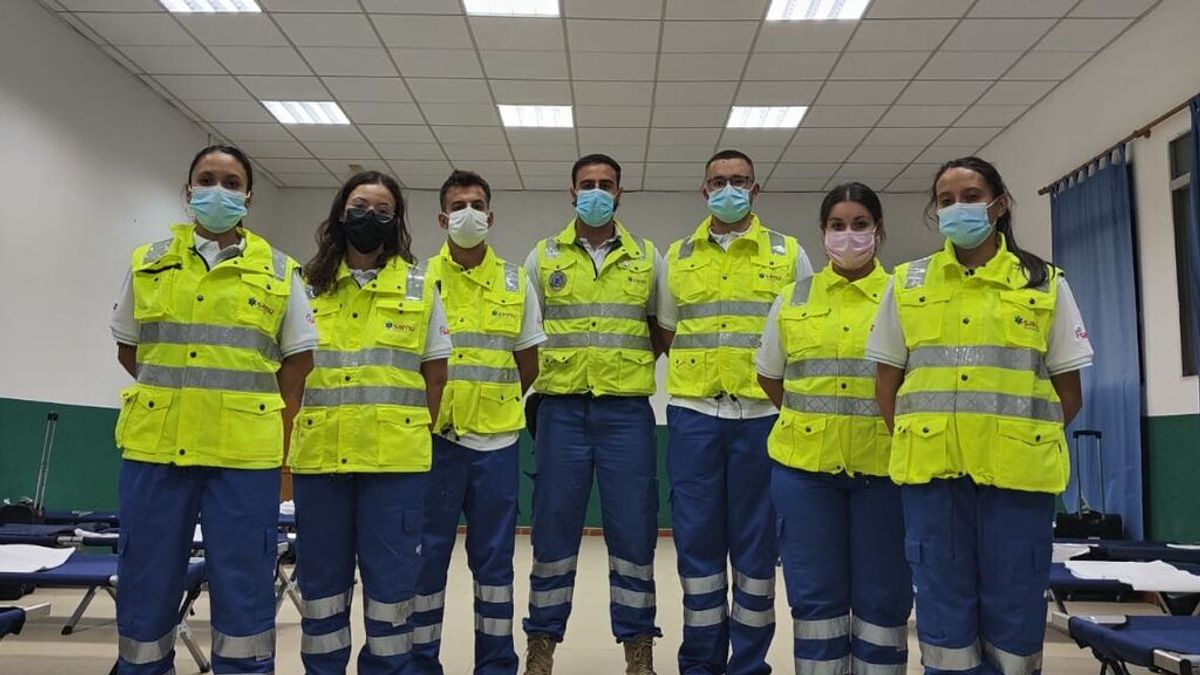 Juan José Granados, mando de la Operación Cumbre Vieja de SAMU Sevilla: "La incertidumbre es total, pero estamos preparados para todo" Juan José Granados, mando de la Operación Cumbre Vieja de SAMU Sevilla: "La incertidumbre es total, pero estamos preparados para todo"