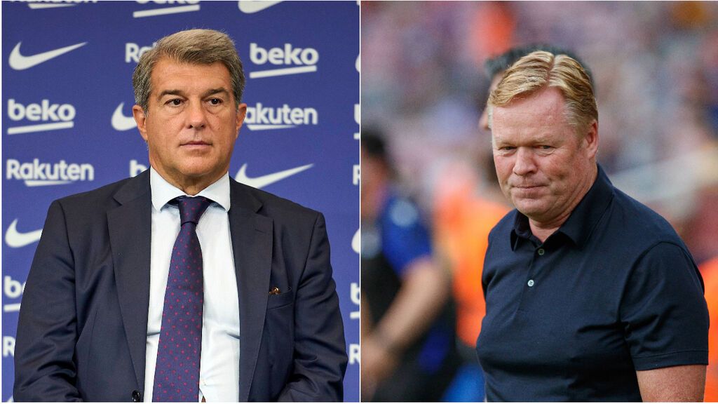 La reacción de Laporta al comunicado de Koeman: "Debemos mantener la serenidad"