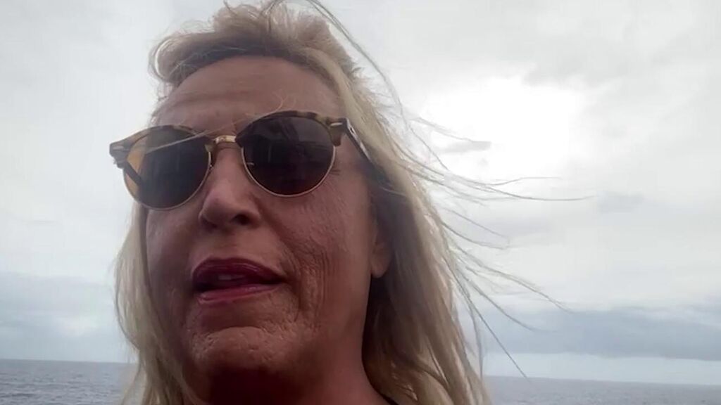 Lydia Lozano, tras aterrizar en La Palma: "Esto es desolador"