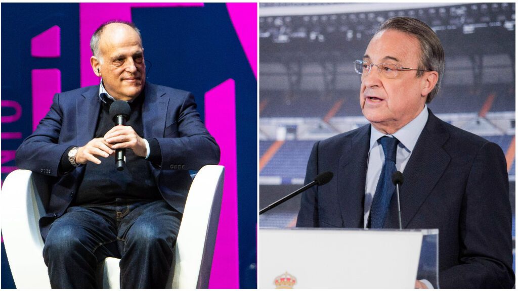 Javier Tebas vuelve a atacar a la Superliga: "Era como Robin Hood, pero al revés"