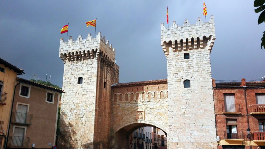 Puerta Baja, en Daroca, Zaragoza.