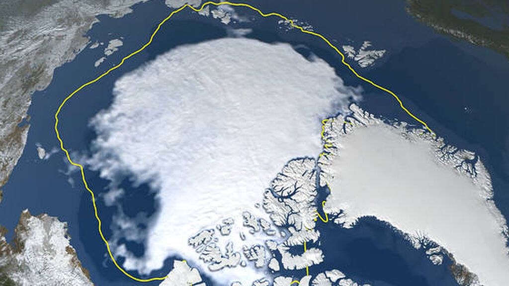 Un vídeo de la NASA muestra cómo se ha reducido el hielo ártico en el verano de 2021