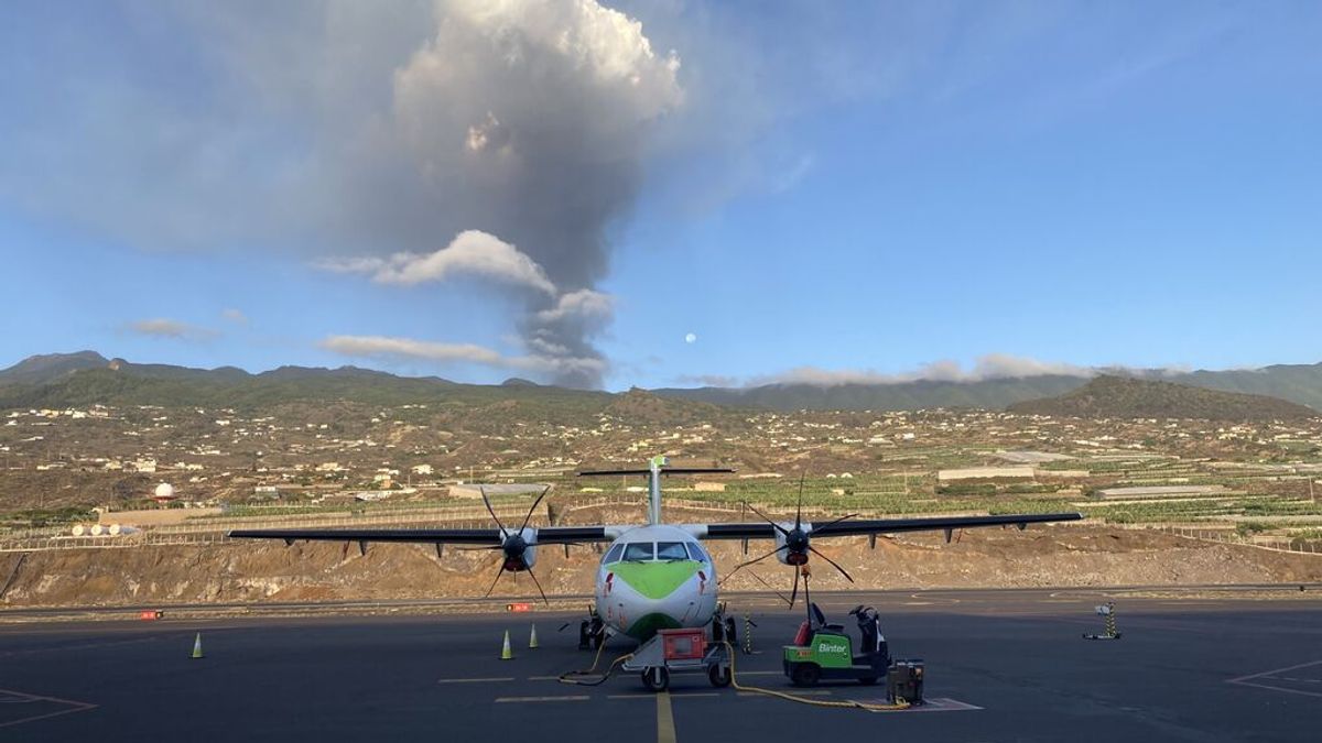 Nivel rojo del código de aviación en Canarias, que no afecta al tráfico aéreo