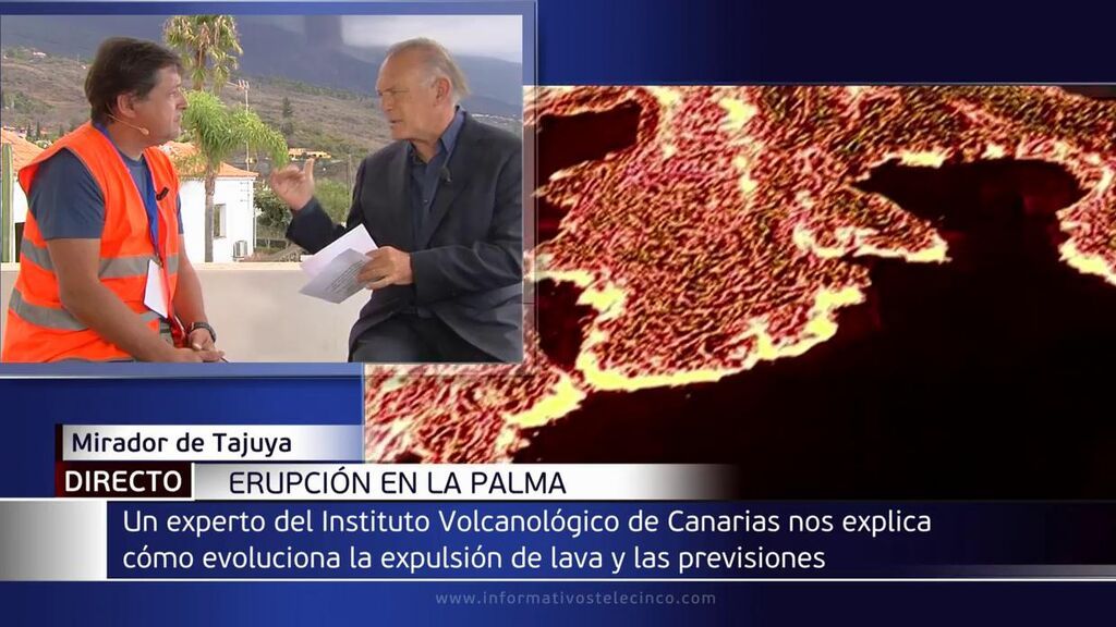 Pedro Piqueras: cómo está ahora el volcán