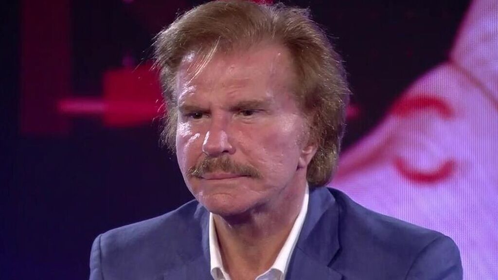 Bigote Arrocet, en el plató de Secret Story