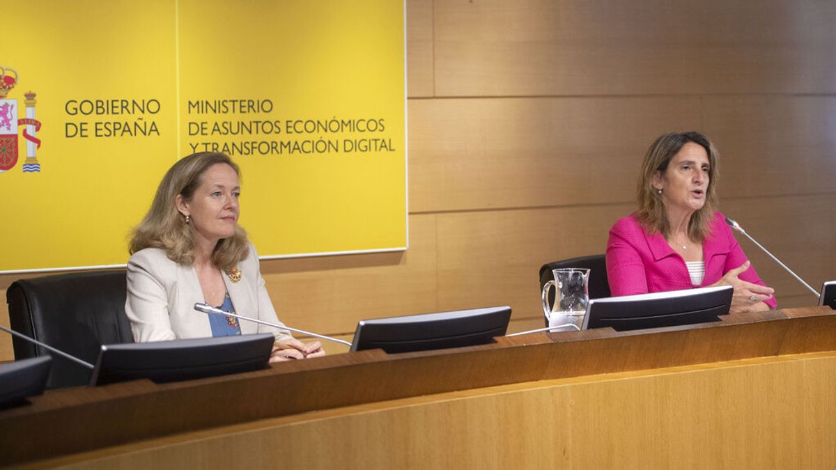 Nadia Calviño y Teresa Ribera Nadia Calviño y Teresa Ribera