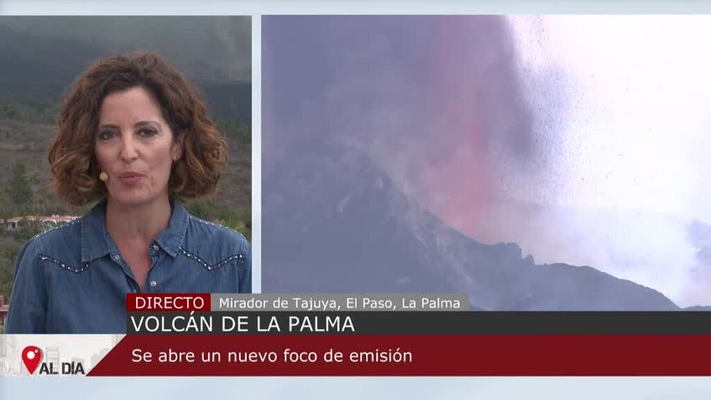 Aparece un nuevo foco de emisión en el volcán de La Palma: ya hay más de 6.200 evacuados