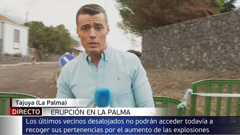 Los nuevos desalojados en La Palma no podrán regresar para recoger pertenencias hasta la valoración científica