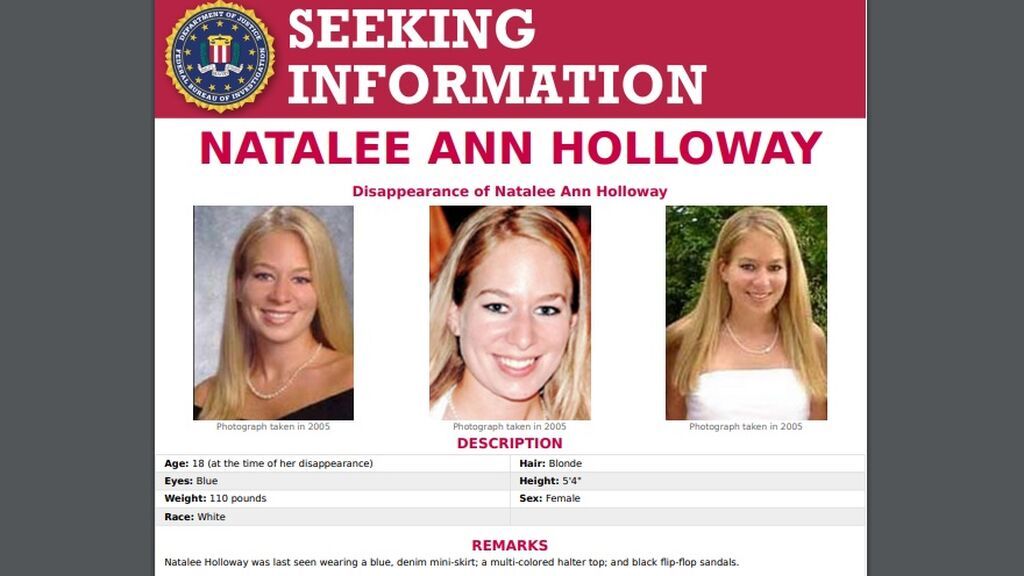 El misterio tras la desaparición de Natalee Holloway en un viaje al Caribe