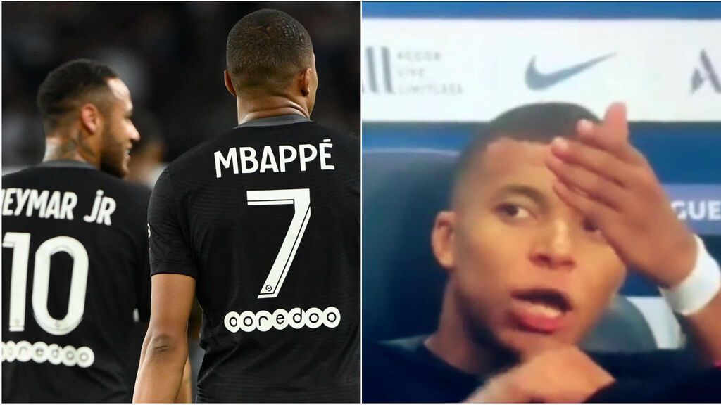 El monumental cabreo de Mbappé con Neymar: "No me la pasa"