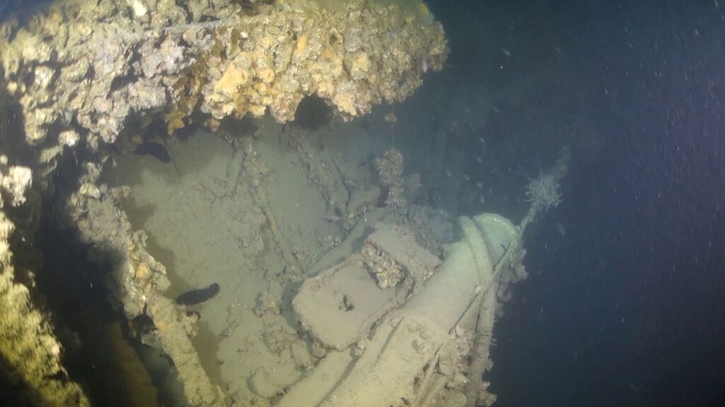 Brutal hallazgo: bajamos hasta los restos del submarino español torpedeado y hundido por los nazis en 1936