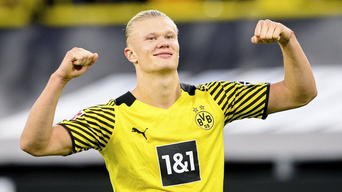 El CEO del Dortmund apunta dónde jugará acabará jugando Haaland: "Sé que el Real Madrid le seduce" El CEO del Dortmund apunta dónde jugará acabará jugando Haaland: "Sé que el Real Madrid le seduce"