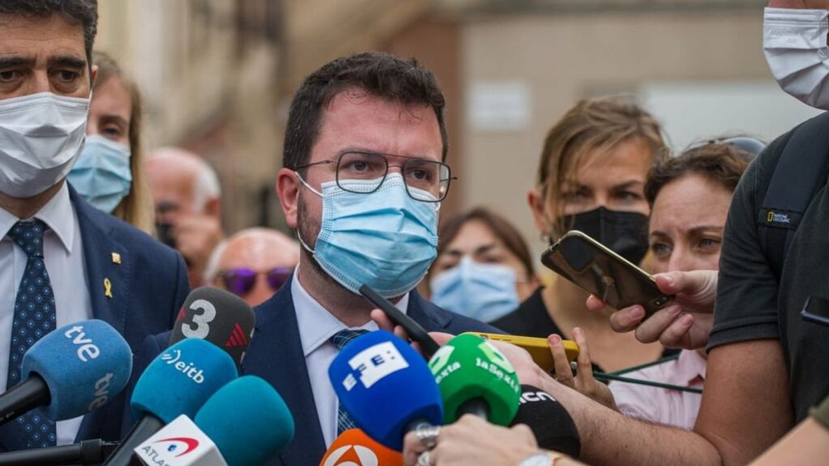 Aragonès no responsabiliza al Gobierno de la detención de Puigdemont y defiende el diálogo Aragonès no responsabiliza al Gobierno de la detención de Puigdemont y defiende el diálogo