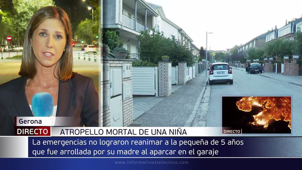 Una niña de cinco años muere atropellada accidentalmente por su madre en Girona