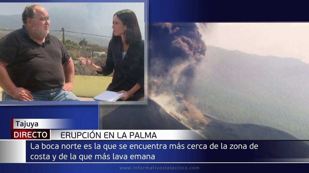 Nemesio Pérez: "Ojalá el volcán estuviera en fase explosiva sin coladas hawaianas"