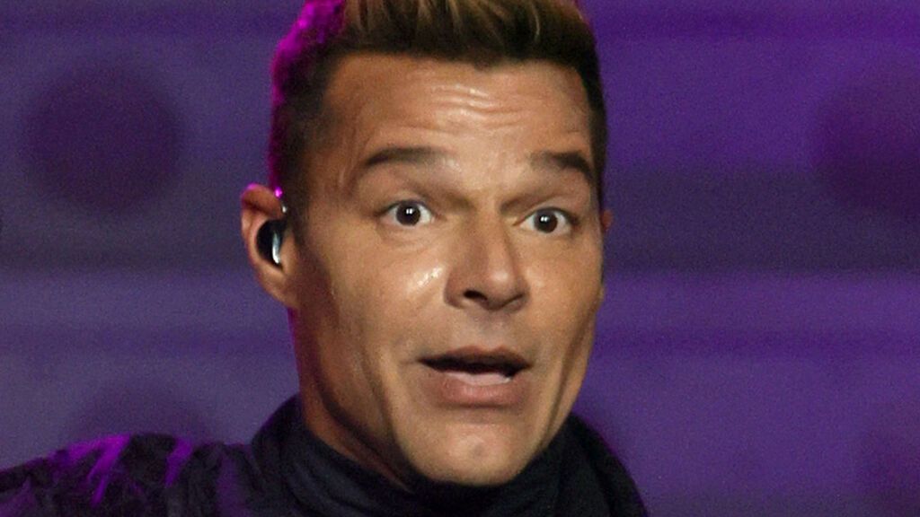 Ricky Martin en un concierto en Las Vegas (25 de septiembre de 2021)