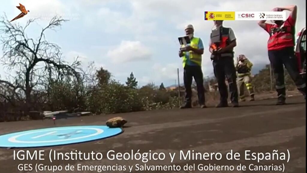 Drones: imprescindibles para controlar la evolución del volcán de La Palma