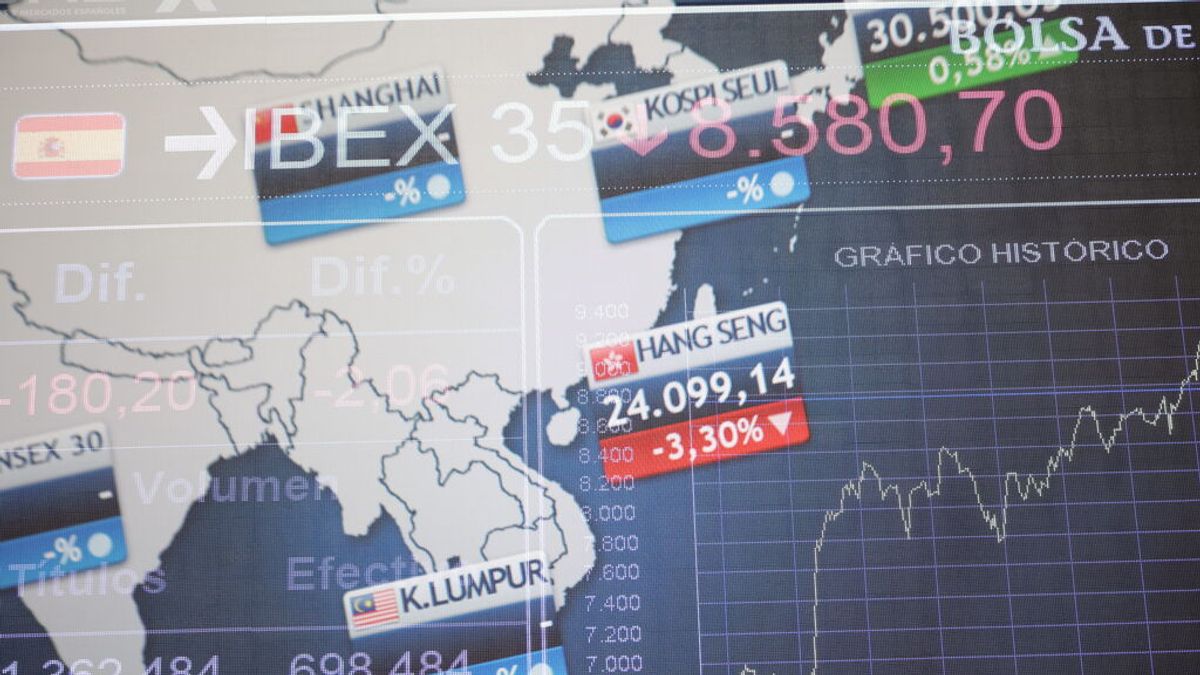 Economía/Bolsa.- El Ibex 35 cae un 2,59% y retrocede hasta los 8.769 puntos Economía/Bolsa.- El Ibex 35 cae un 2,59% y retrocede hasta los 8.769 puntos